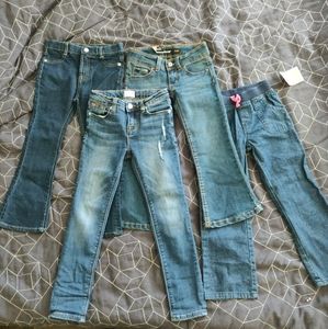 Bundle/Lot of 4T Jeans 7 For All Mankind, Hudson